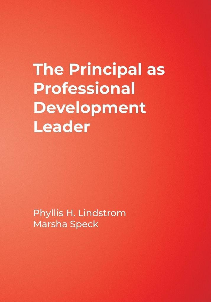 The Principal as Professional Development Leader