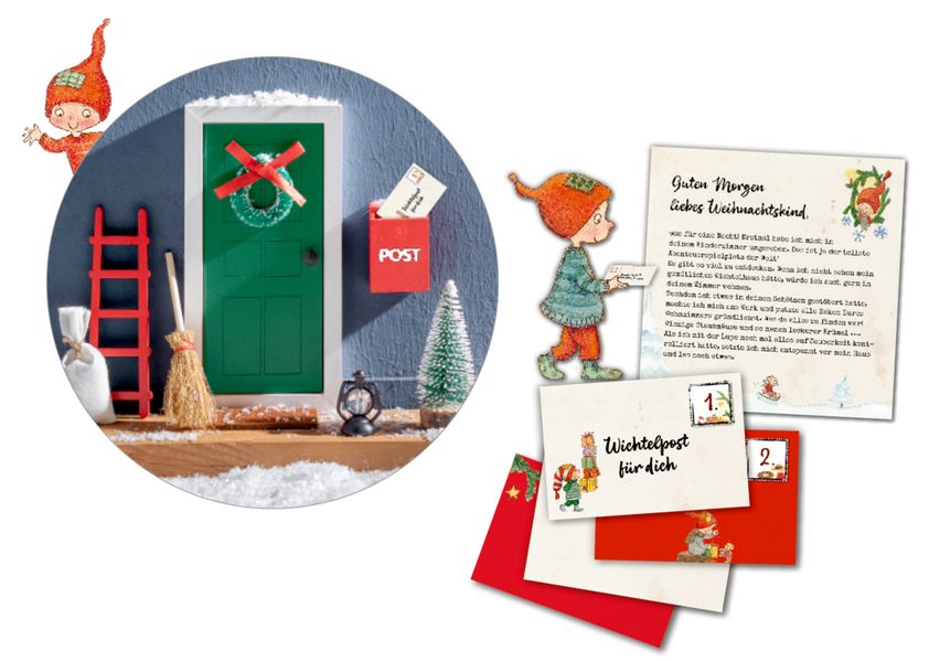 Coppenrath - Mein Wichteltür-Adventskalender Mitmachkalender-Set
