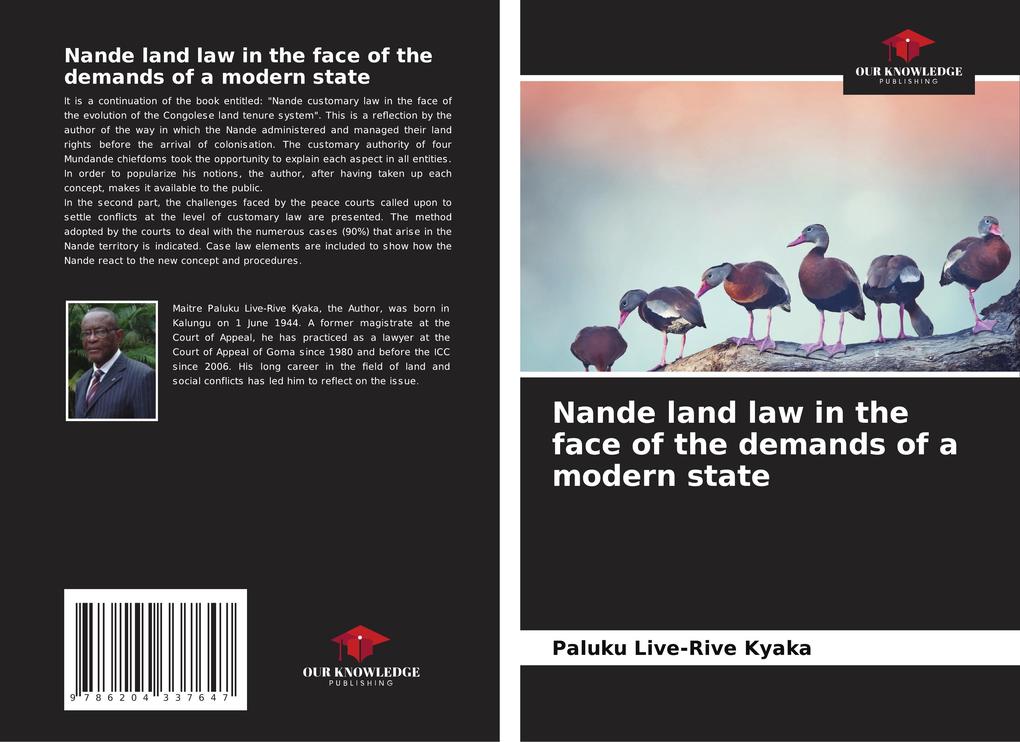 Nande land law in the face of the demands of a modern state