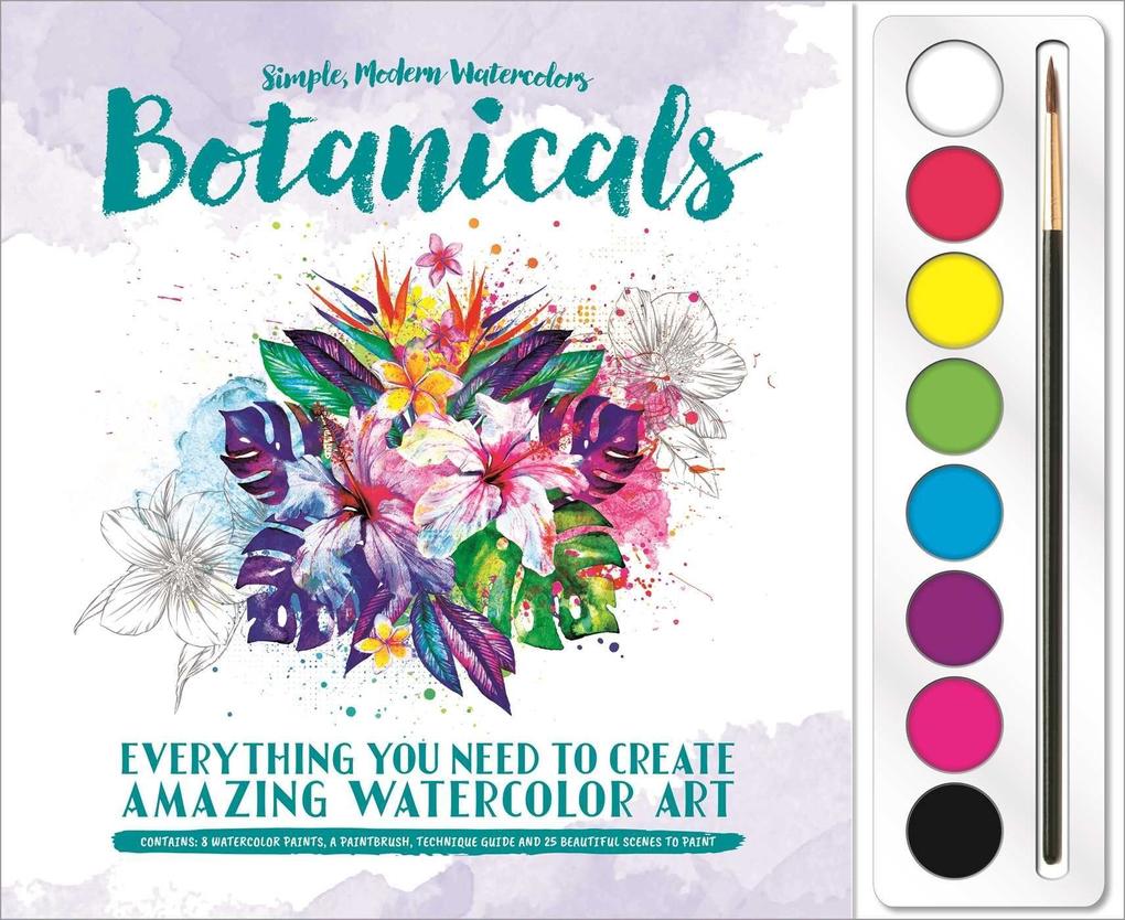Botanicals: Watercolor Paint Set