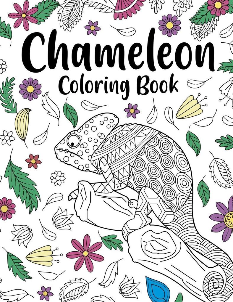 Chameleon Coloring Book