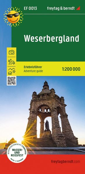 freytag & berndt Freizeitkarte Weserbergland Erlebnisführer 1:200.000