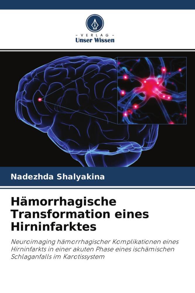 Hämorrhagische Transformation eines Hirninfarktes