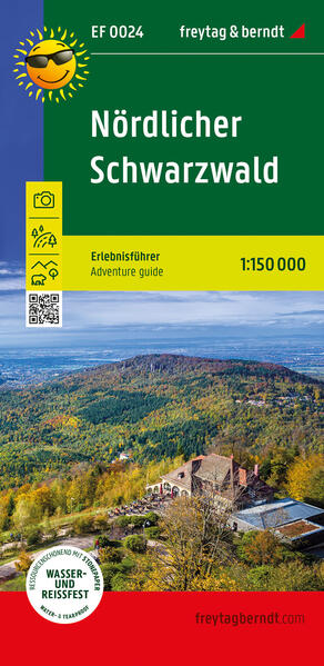 Nördlicher Schwarzwald Erlebnisführer 1:150.000 freytag & berndt EF 0024