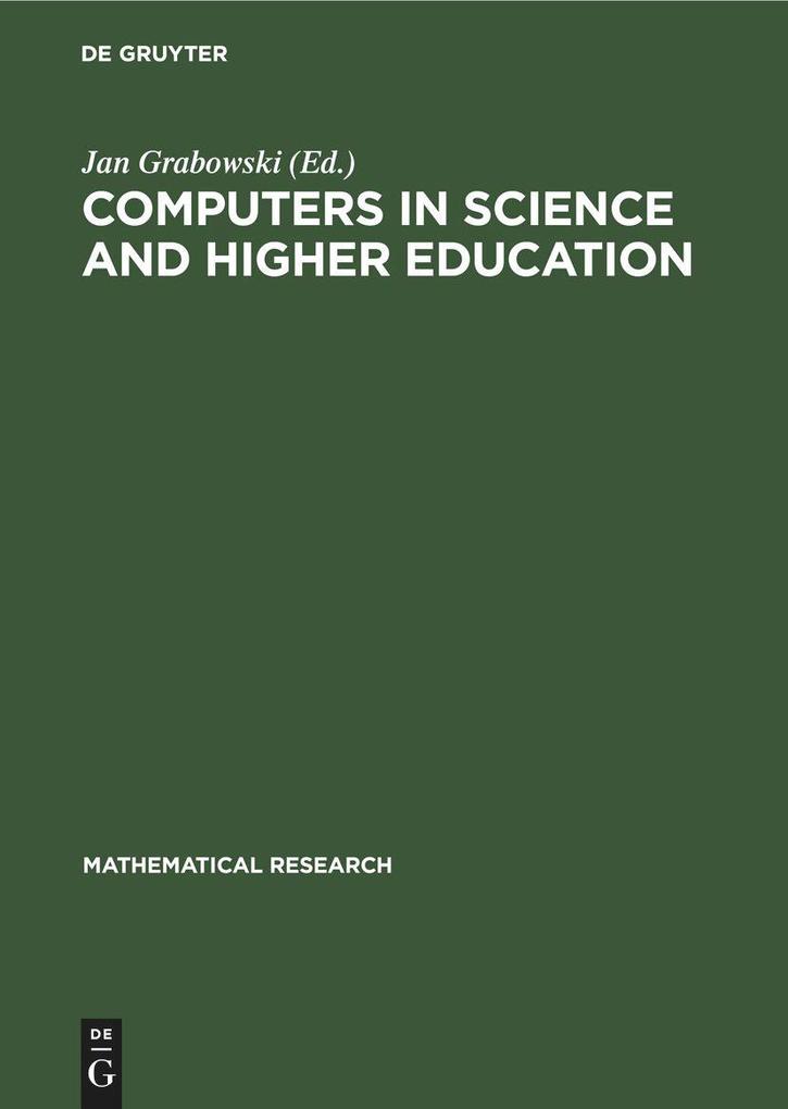 Computers in Science and Higher Education