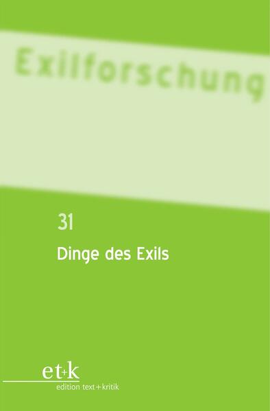 Dinge des Exils