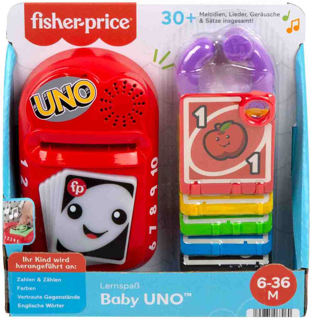 Image of Mattel - Fisher-Price Lernspaß Baby Uno