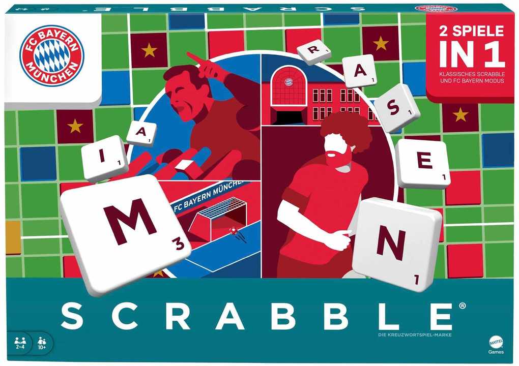 Image of Mattel - Mattel Games - Scrabble - FC Bayern München