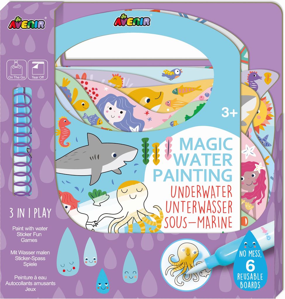 Avenir - 3in1 Aktivitätenbuch Unterwasser