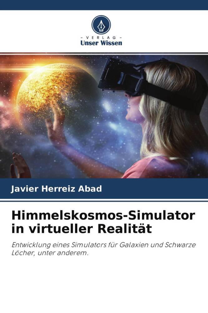Himmelskosmos-Simulator in virtueller Realität