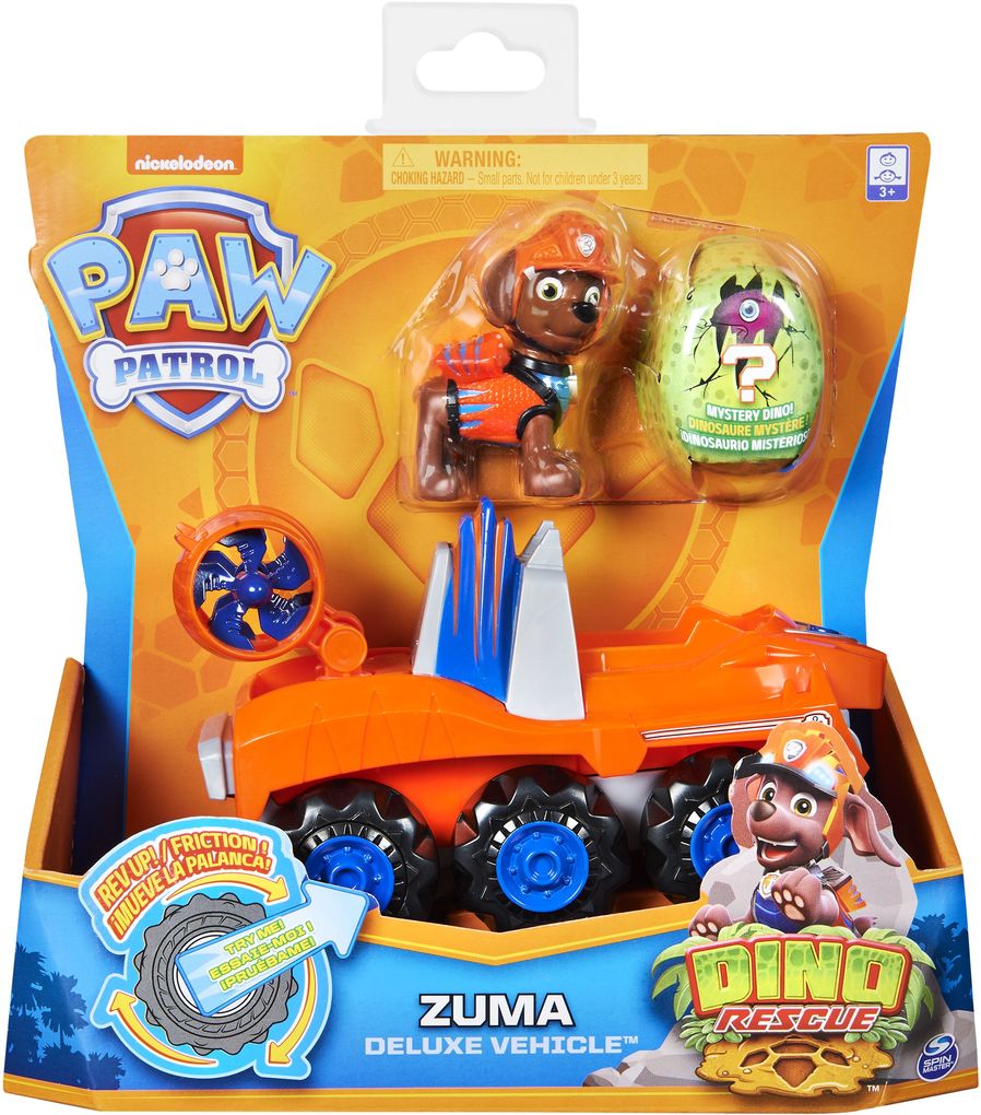 Image of Spin Master - Paw Patrol - Dino Rescue Vehicle Zuma