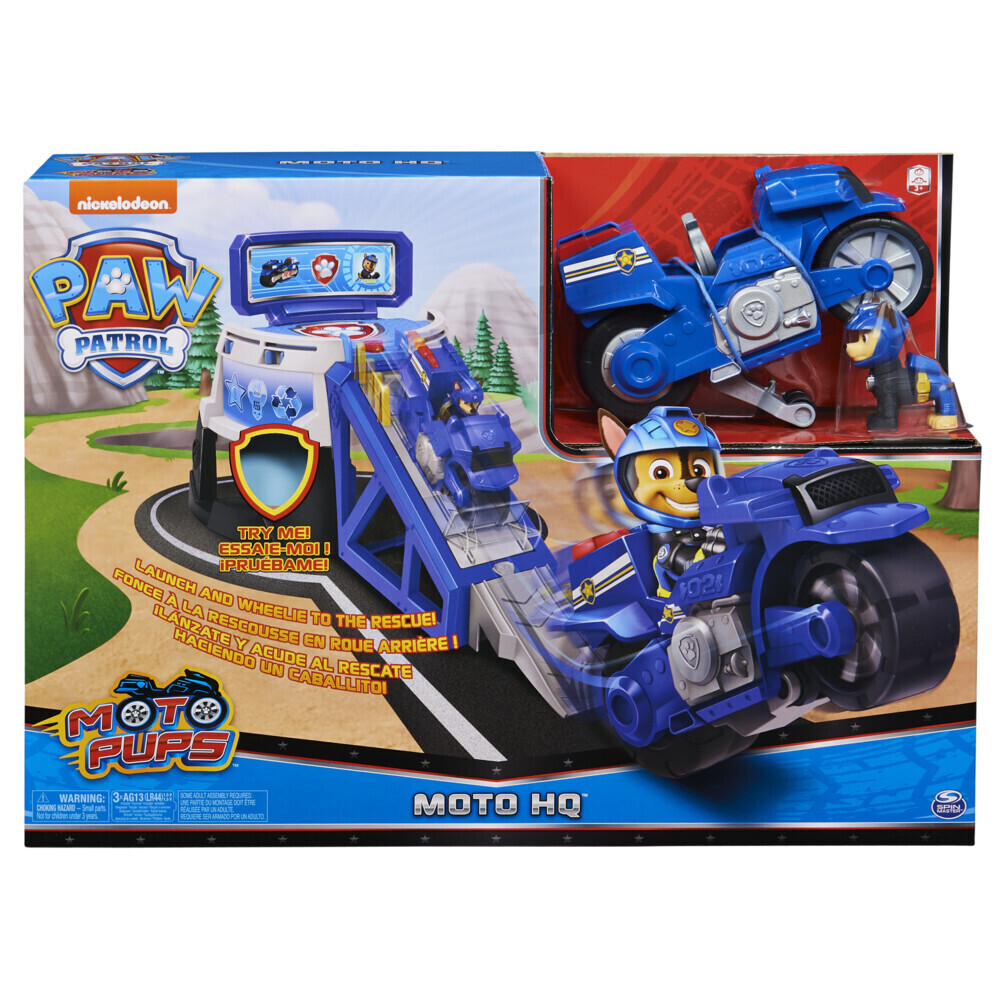 Image of Spin Master - Paw Patrol - Moto Pups - Hauptquartier