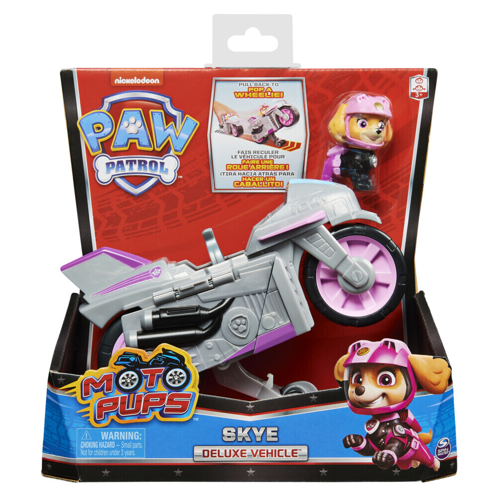 Image of Spin Master - Paw Patrol - Moto Pups - Skye Deluxe Vehicle