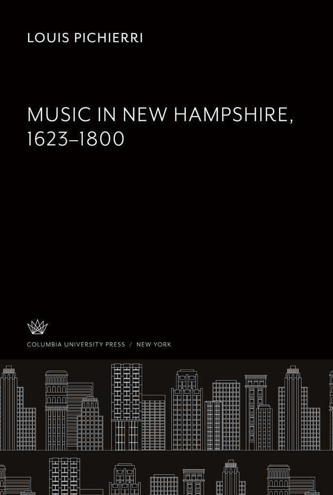 Music in New Hampshire 1623‘1800