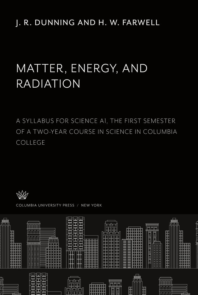 Matter Energy and Radiation