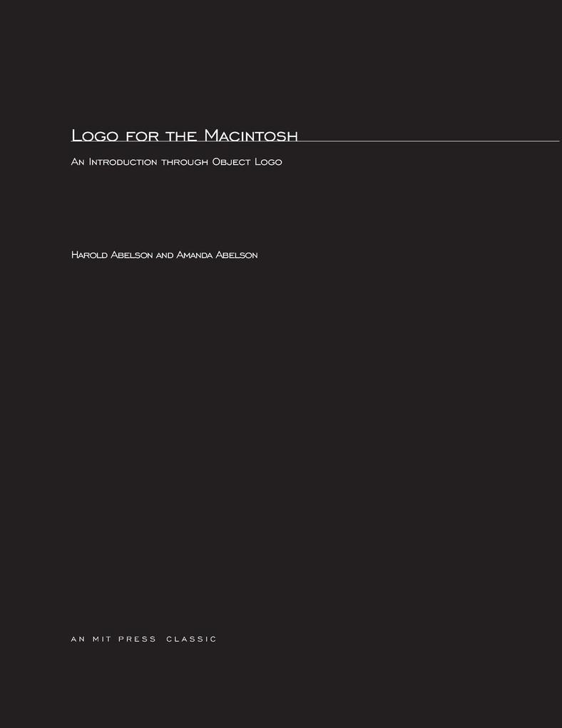 Logo for the Macintosh - Harold Abelson/ Amanda Abelson