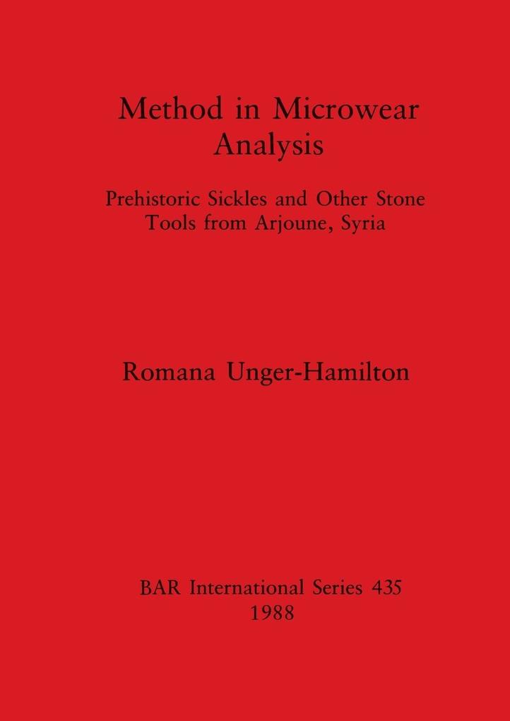Method in Microwear Analysis