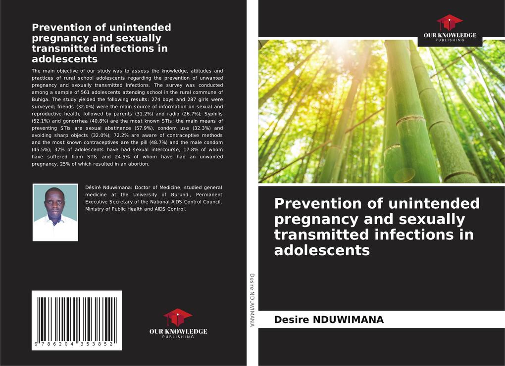 Prevention of unintended pregnancy and sexually transmitted infections in adolescents