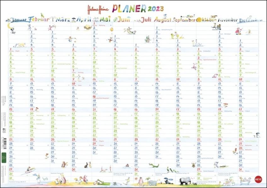 Image of Helme Heine Posterplaner 2023