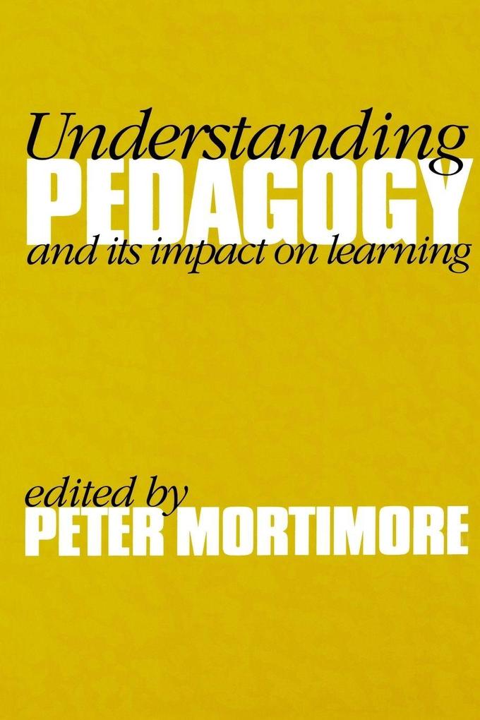 Understanding Pedagogy