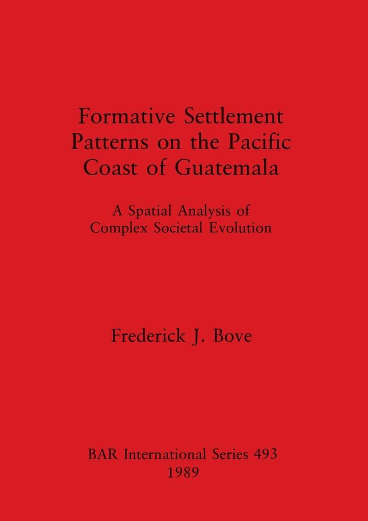 Formative Settlement Patterns on the Pacific Coast of Guatemala