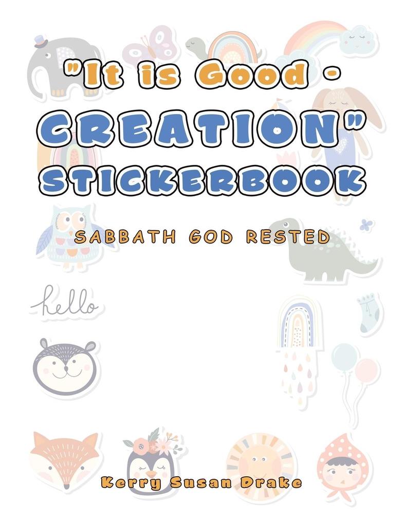 'It Is Good - Creation' Stickerbook