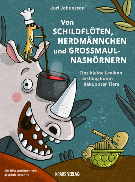 Von Schildflöten Herdmännchen und Großmaulnashörnern.