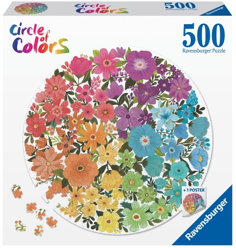 Circle of Colors - Flowers - Puzzle 500 Teile