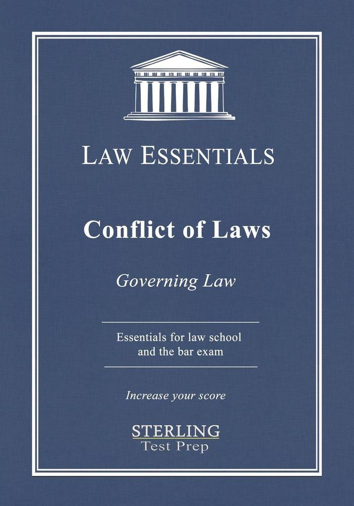 Conflict of Laws Governing Law