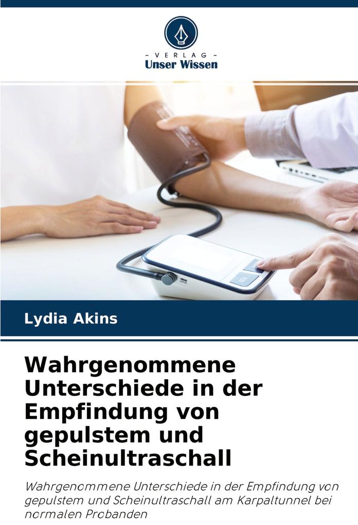 Wahrgenommene Unterschiede in der Empfindung von gepulstem und Scheinultraschall