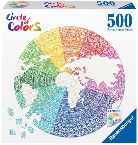 Circle of Colors - Mandala - Puzzle 500 Teile