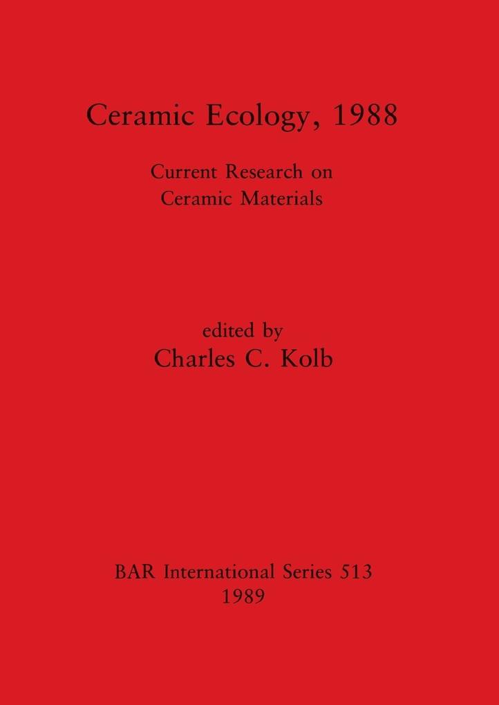 Ceramic Ecology 1988