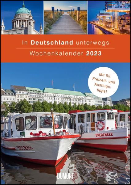 Image of In Deutschland unterwegs Wochenkalender 2023 - Wandkalender - Format 210 x 297 cm