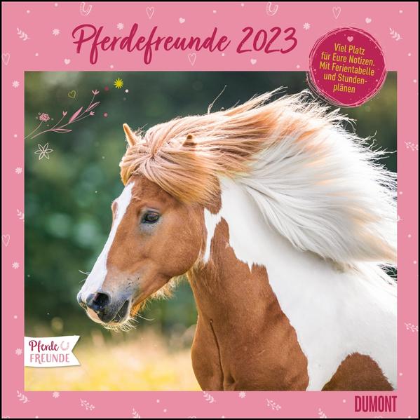 Image of Pferdefreunde 2023 - Broschürenkalender - Kinder-Kalender