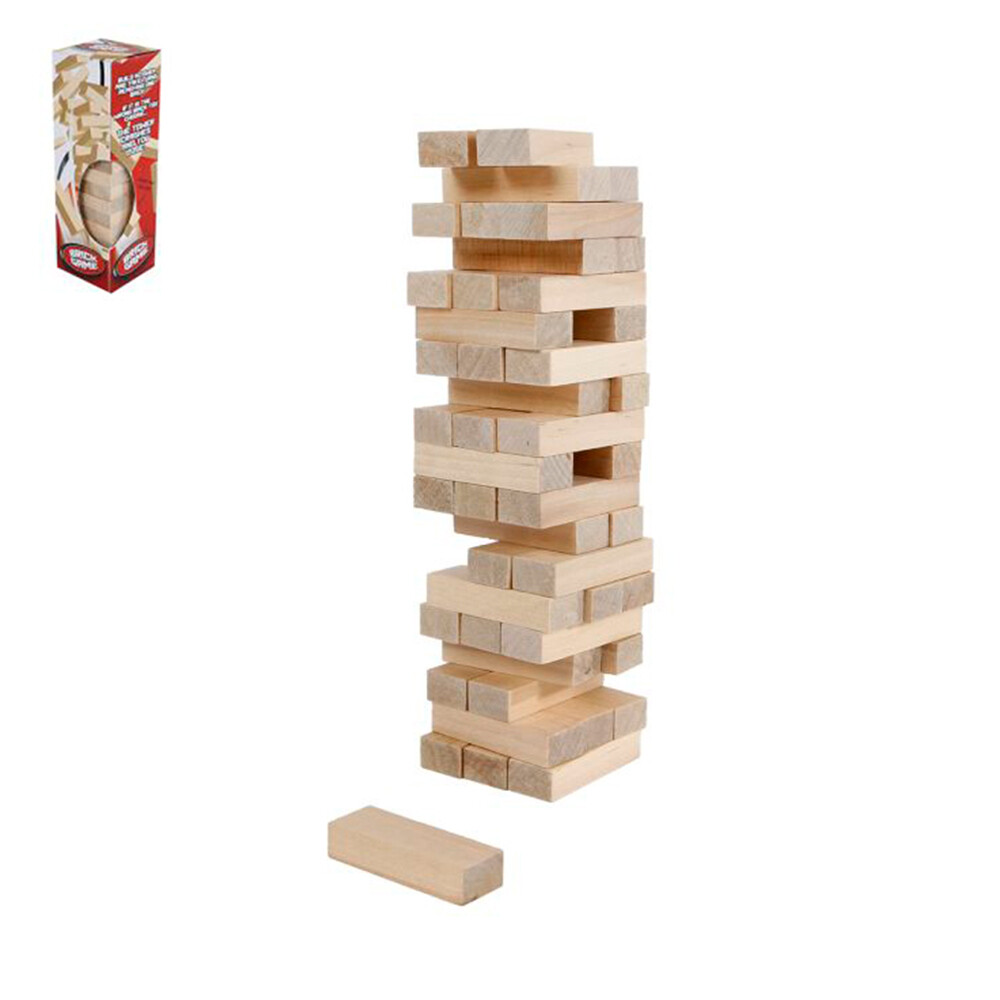 Wackelturm aus Holz 48 Teile