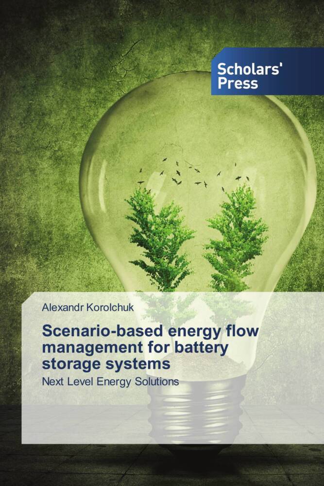Scenario-based energy flow management for battery storage systems
