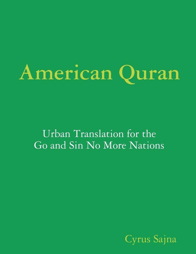 GO AND SIN NO MORE NATION