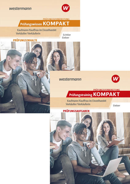 Image of Prüfungsvorbereitung Prüfungswissen KOMPAKT + Prüfungstraining KOMPAKT - Kaufmann/Kauffrau im Einzelhandel - Verkäufer/Verkäuferin