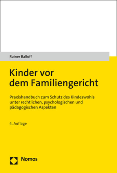 Nomos Verlags GmbH Kinder Vor Dem Familiengericht