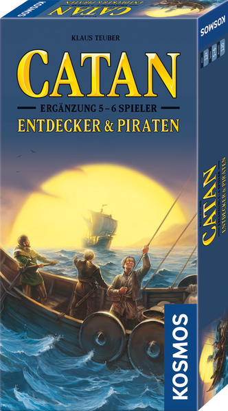 Image of CATAN - Ergänzung 5-6 Spieler - Entdecker & Piraten