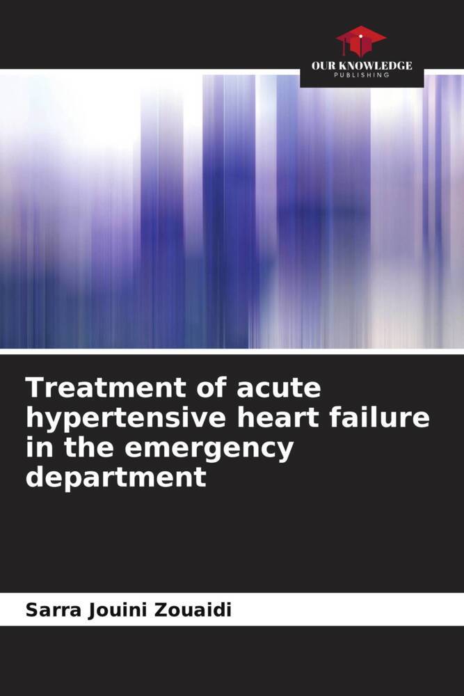 Treatment of acute hypertensive heart failure in the emergency department