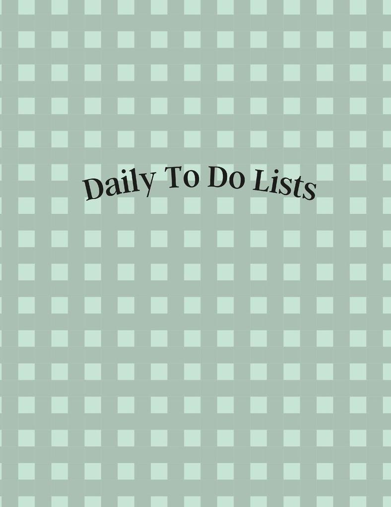 Daily To Do Lists