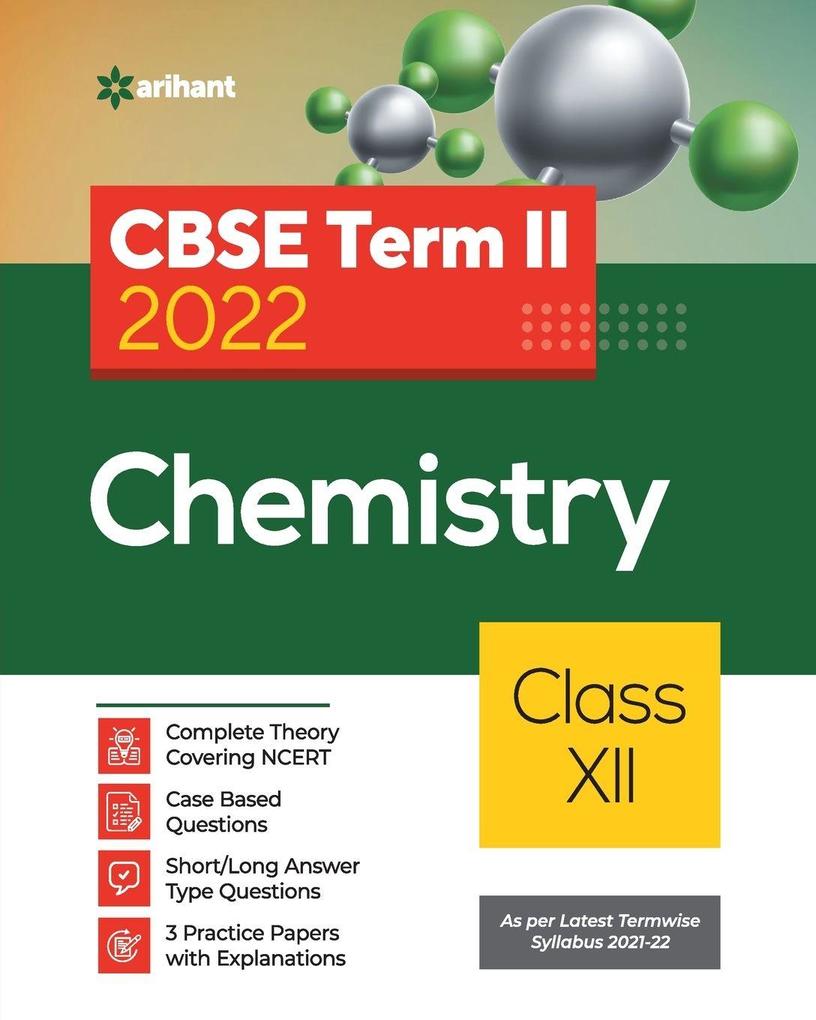 CBSE Term II Chemistry 12th