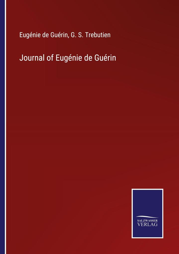 Journal of Eugénie de Guérin