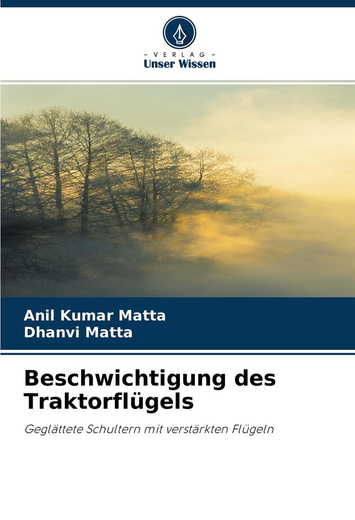 Beschwichtigung des Traktorflügels