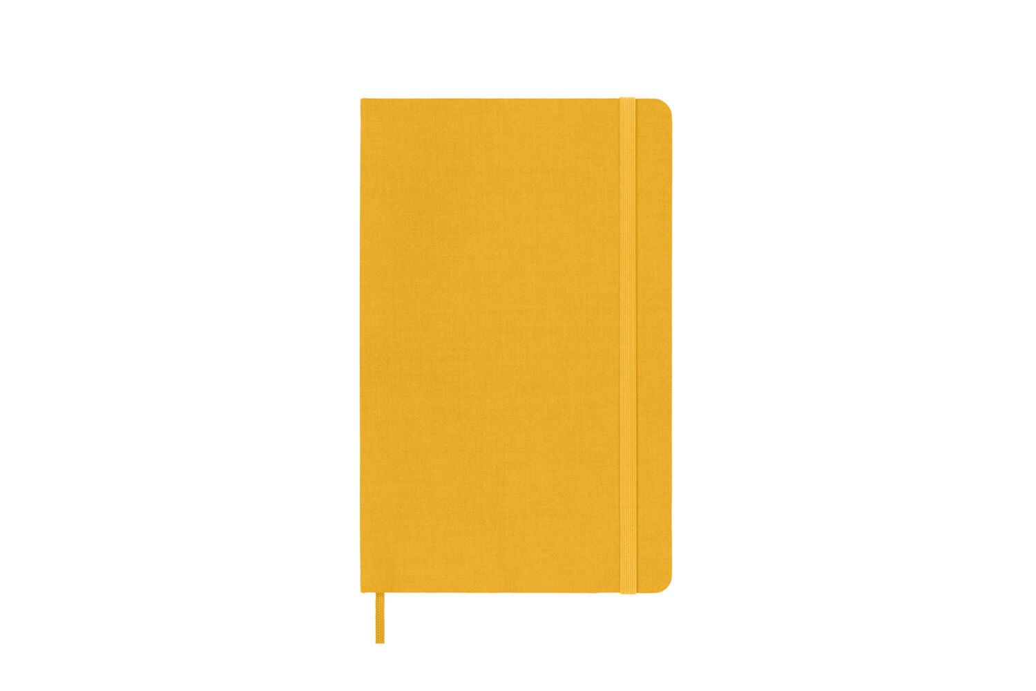 Moleskine Classic Notebook Large Ruled Orange Yellow Silk Hard Cover (5 x 8.25)