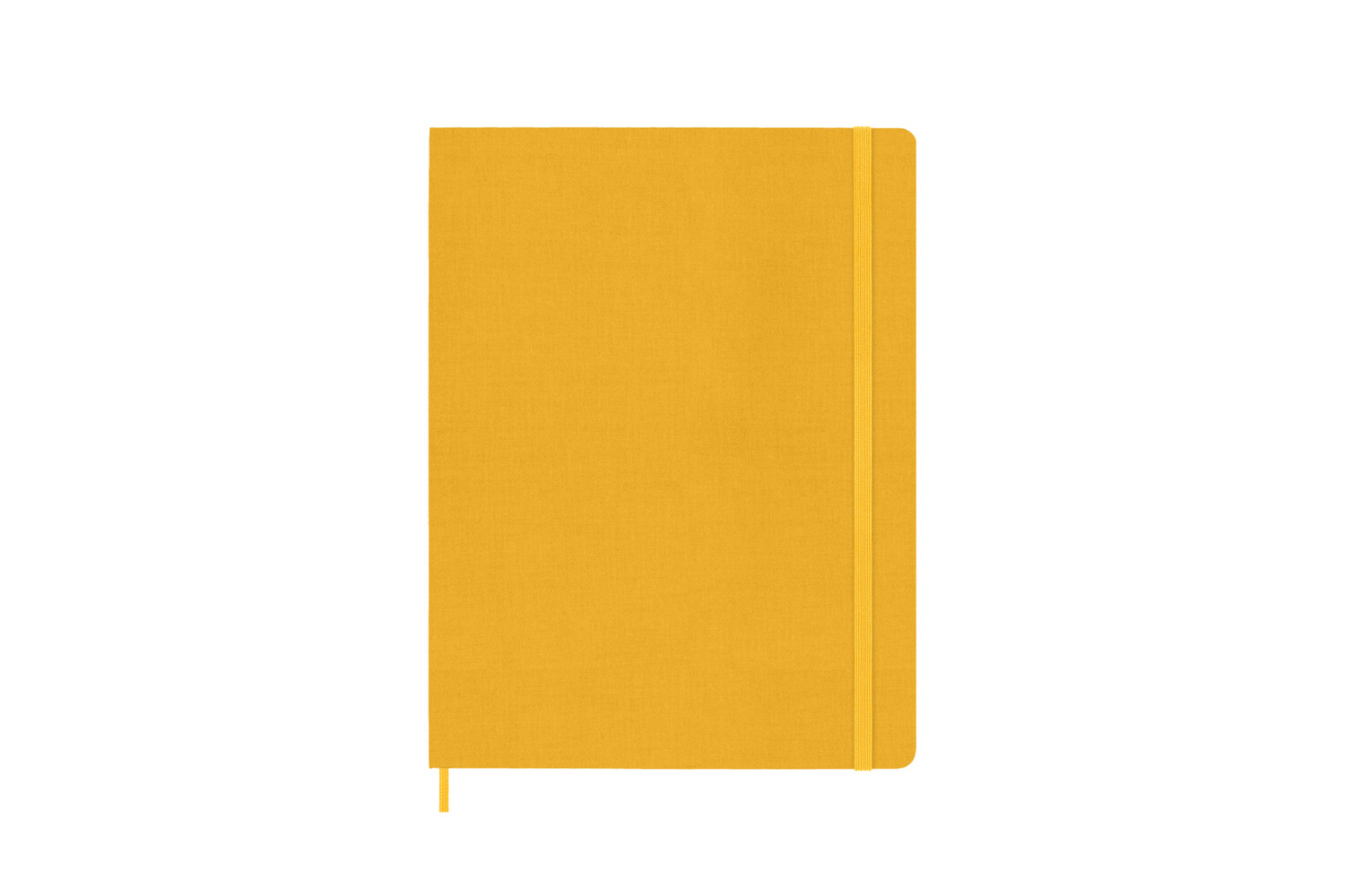 Moleskine Classic Notebook Extra Large Ruled Orange Yellow Silk Hard Cover (7.5 x 10)