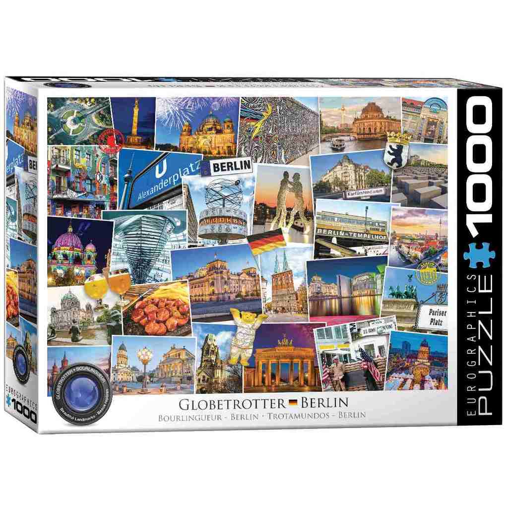 Eurographics 6000-5704 - Globetrotter Berlin Puzzle 1.000 Teile