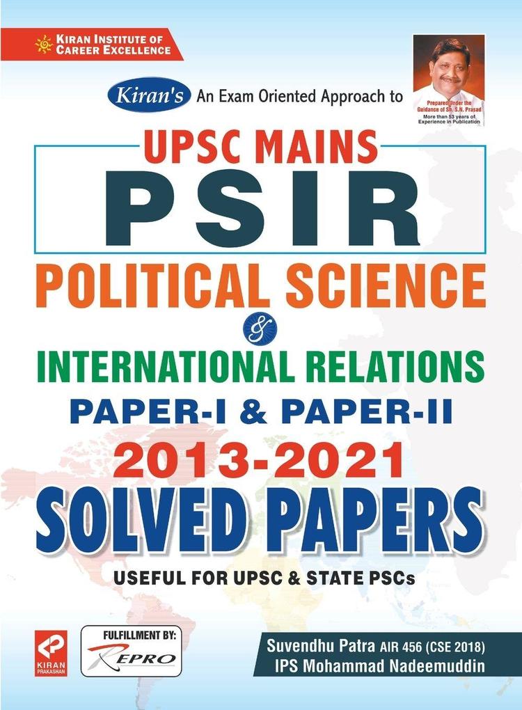 UPSC Mains PSIR (Paper I & II) Solved Papers 2013-2020