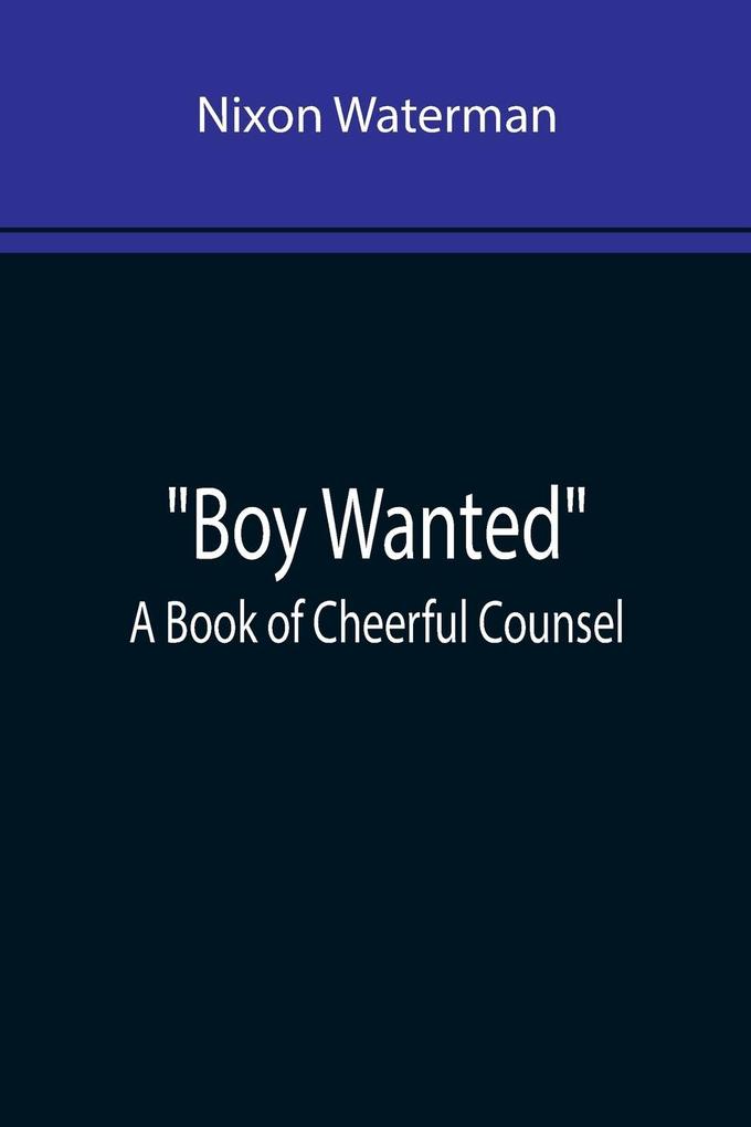 Boy Wanted